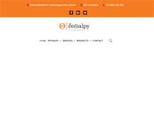 Tablet Screenshot of enthalpy-ltd.com